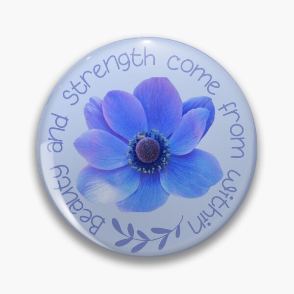Item preview, Flower motivation (Blue) designed and sold by musicora.
