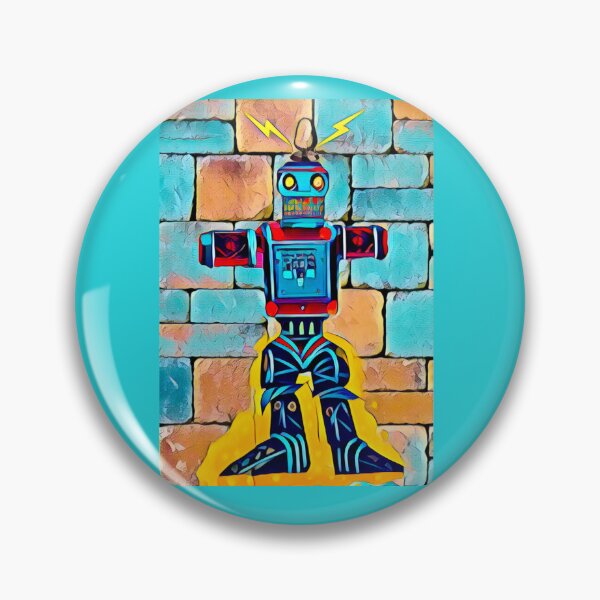 Item preview, Robot Street Art designed and sold by Mizjean.