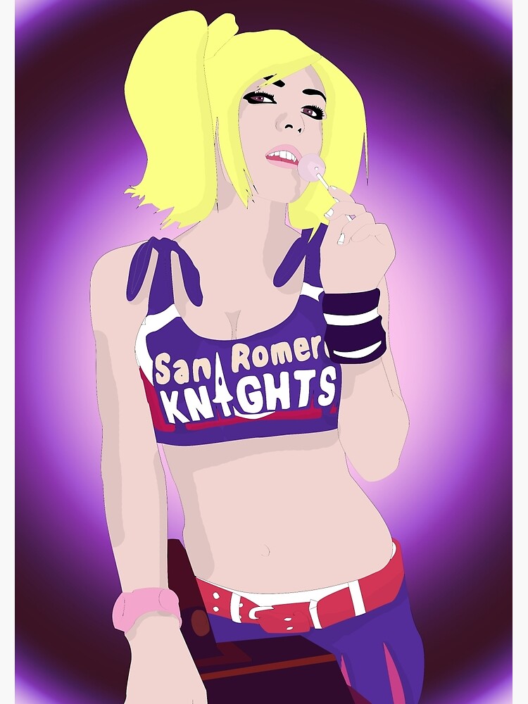 Juliet Lollipop Chainsaw (Jessica Nigri) Art Print by MaxGunner44