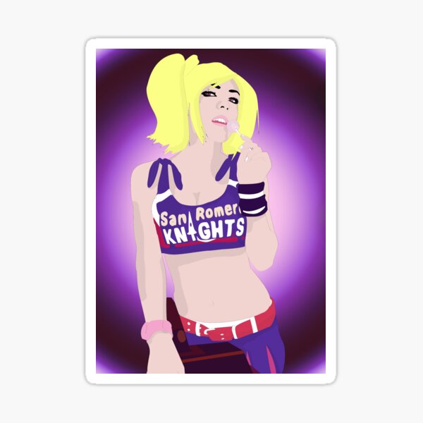 Juliet Starling Lollipop Chainsaw Holographic Sticker 