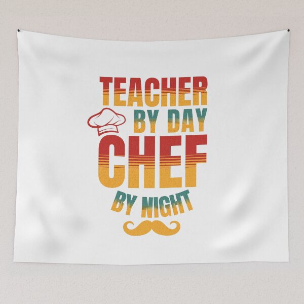 Item preview, Teacher By Day Chef By Night For Teachers designed and sold by NiceTees2021.