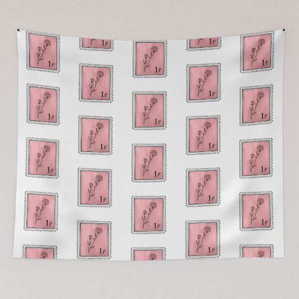Item preview, January Birth Flower Carnation Stamp designed and sold by Zephyr-Studio.