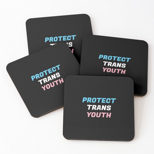 Item preview, Protect Trans Youth - transgender flag colors designed and sold by Inspirationmotivation.