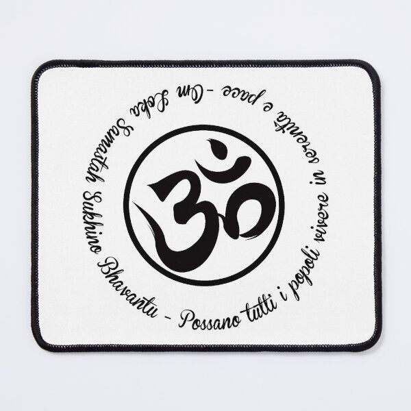 Item preview, OM LOKA SAMASTAH SUKHINO BHAVANTU designed and sold by ivanvenerucci.