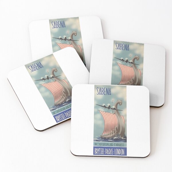 Item preview, SABENA Vintage Northern Express Travel Poster 30's designed and sold by Mitch-Angelo.