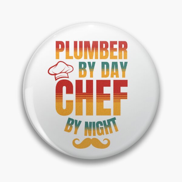 Item preview, Plumber By Day Chef By Night For Plumbers designed and sold by NiceTees2021.