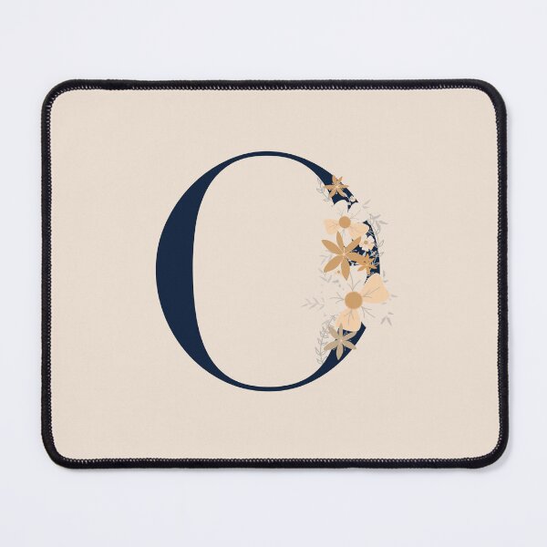Item preview, Letter O monogram dark blue designed and sold by Bon-mots-jkd.