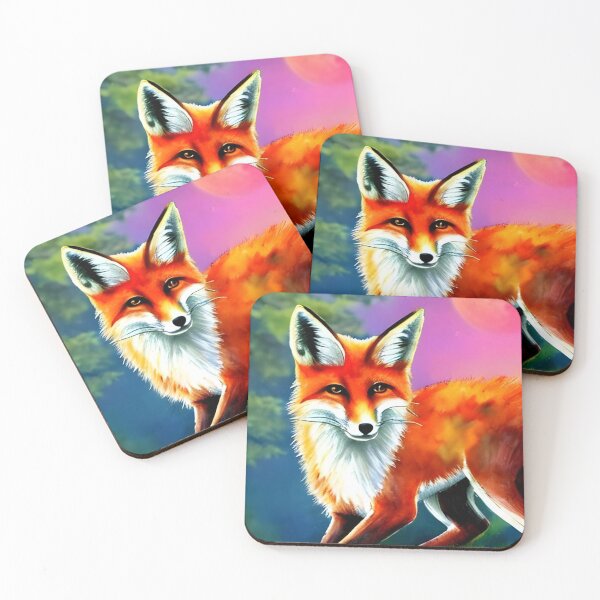 Item preview, Watercolor Fox design designed and sold by The Love Quill.