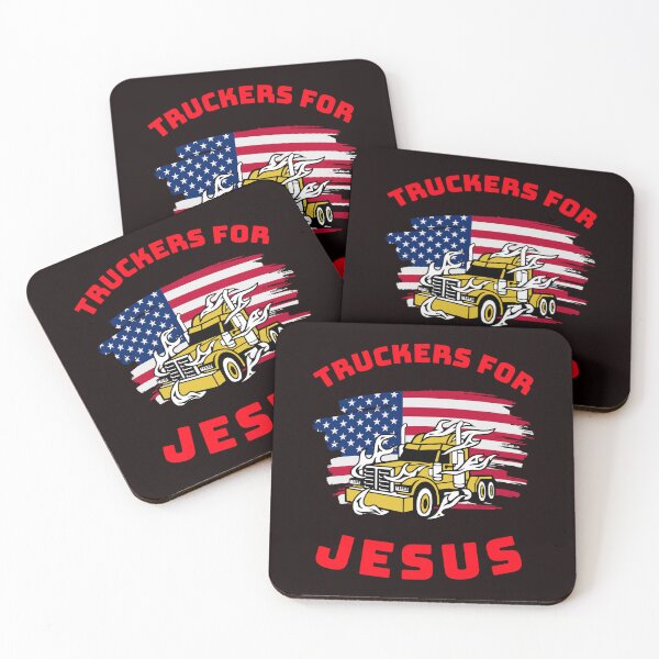 Item preview, American Trucker, Truckers for Jesus GR designed and sold by TeamsterLife.