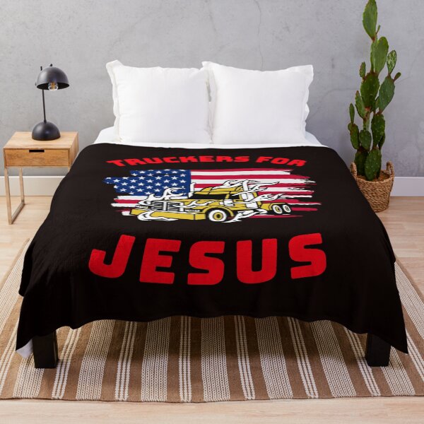 Artikelvorschau, Amerikanischer Trucker, Trucker für Jesus GR entworfen und verkauft von TeamsterLife.