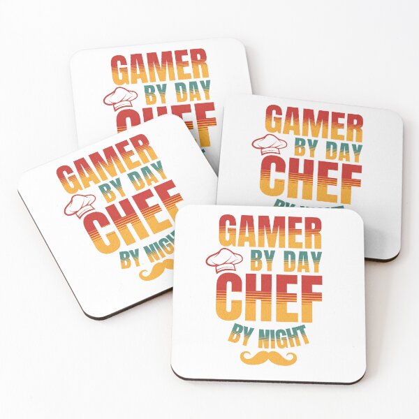 Item preview, Gamer By Day Chef By Night For Gamers designed and sold by NiceTees2021.