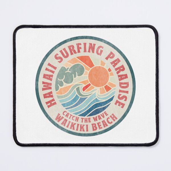 Item preview, Vintage Waikiki Beach Hawaii Surfing designed and sold by TonySpencer.