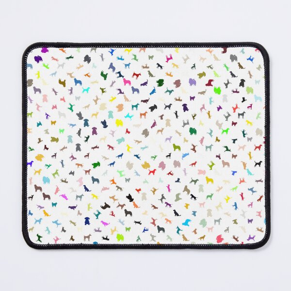 Item preview, Abstract Multi Color Dog Pattern designed and sold by Pixel4Art.