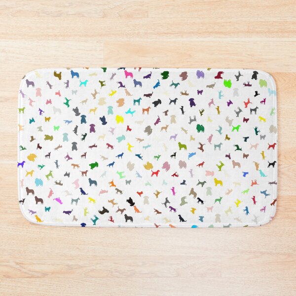 Item preview, Abstract Multi Color Dog Pattern designed and sold by Pixel4Art.