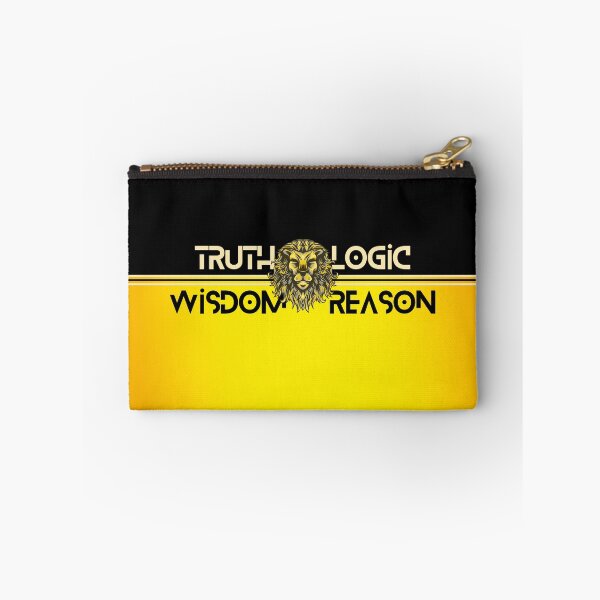 Item preview, Lion Truth Logic Wisdom Reason Yellow and Black designed and sold by Yiorgos Designs.