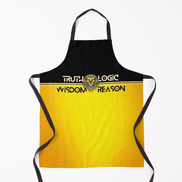 Item preview, Lion Truth Logic Wisdom Reason Yellow and Black designed and sold by Yiorgos Designs.