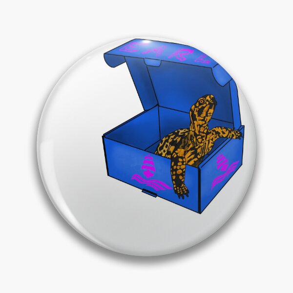 Item preview, Earl the Box Turtle designed and sold by ShunkanaDesigns.