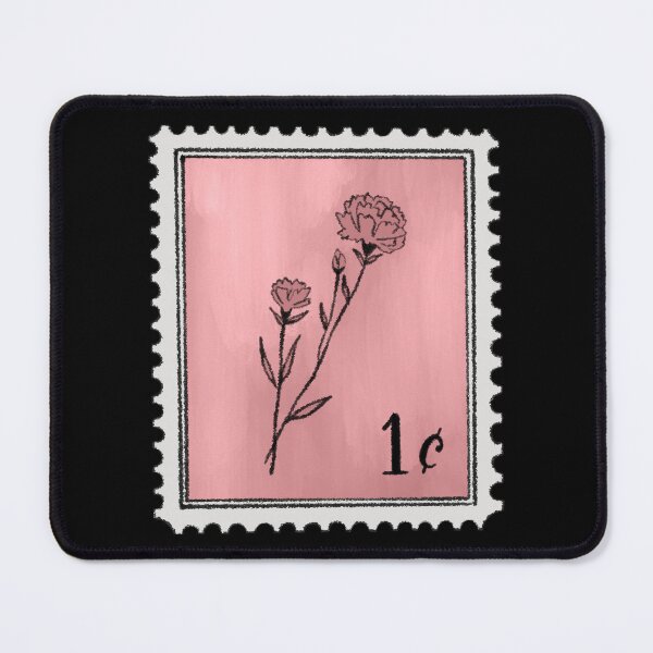 Item preview, January Birth Flower Carnation Stamp designed and sold by Zephyr-Studio.