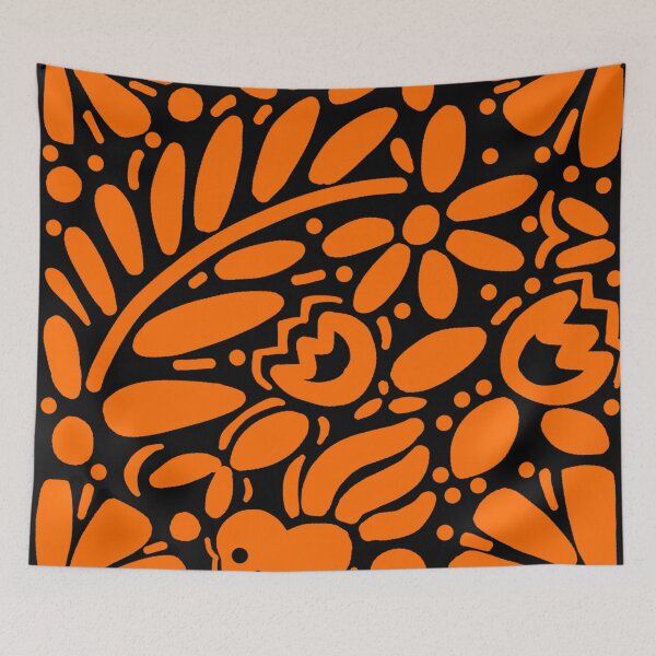 Item preview, Beautiful Orange Otomi designed and sold by TinaSalazar.