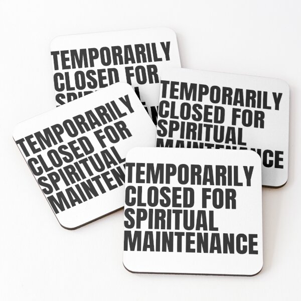 Item preview, Temporarily closed for spiritual maintenance  designed and sold by Lavannya.