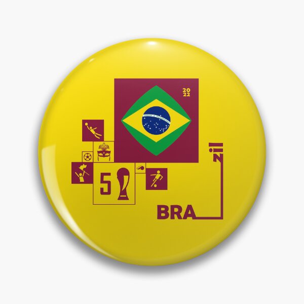 Item preview, Brazil National Football Team designed and sold by brindled.