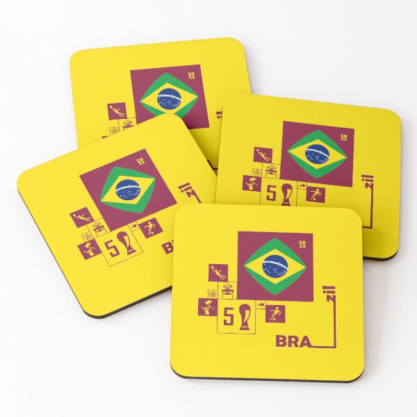 Item preview, Brazil National Football Team designed and sold by brindled.