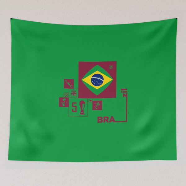 Item preview, Brazil National Football Team designed and sold by brindled.