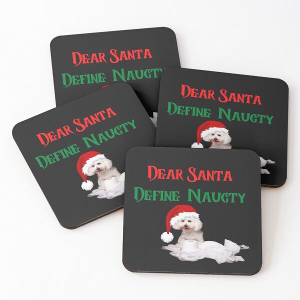 Item preview, Dear Santa Define Naughty designed and sold by Doggymadness.