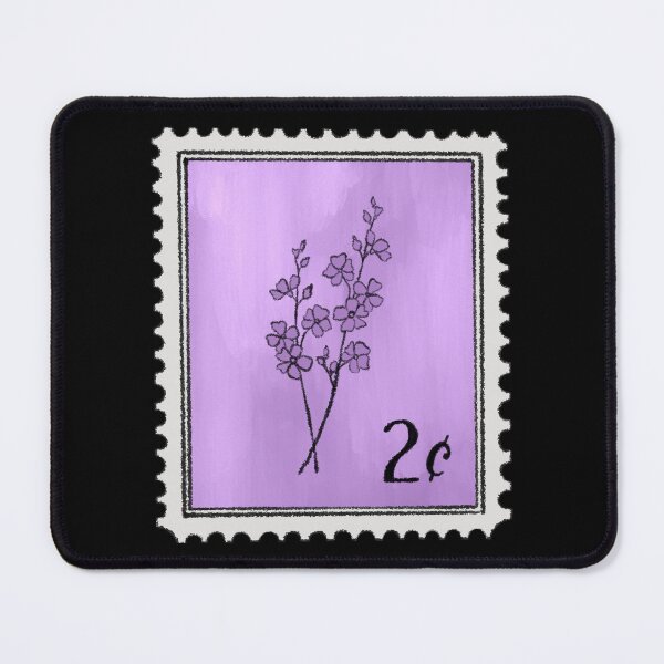 Item preview, February Birth Flower Violet Stamp designed and sold by Zephyr-Studio.