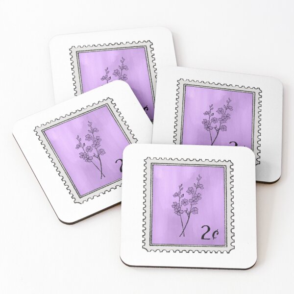 Item preview, February Birth Flower Violet Stamp designed and sold by Zephyr-Studio.