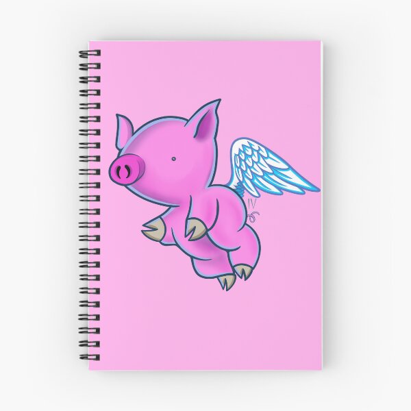 Item preview, Cute Flying Pig designed and sold by SpaceTruck.
