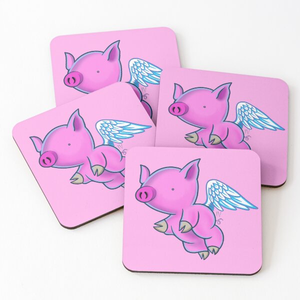 Item preview, Cute Flying Pig designed and sold by SpaceTruck.