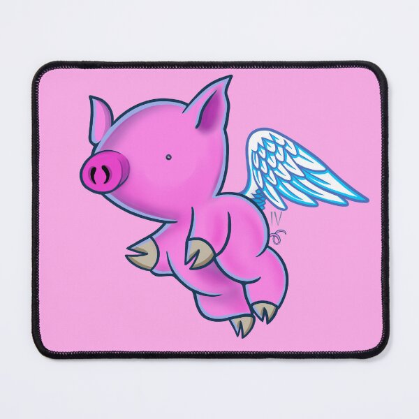 Item preview, Cute Flying Pig designed and sold by SpaceTruck.