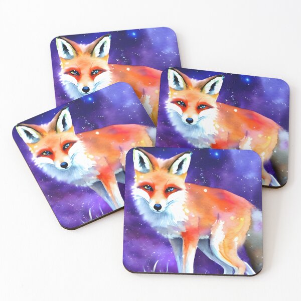 Item preview, Watercolor Fox design designed and sold by The Love Quill.