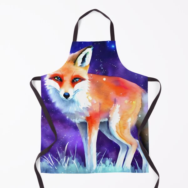 Artikelvorschau, Aquarell-Fuchs-Design entworfen und verkauft von The Love Quill.