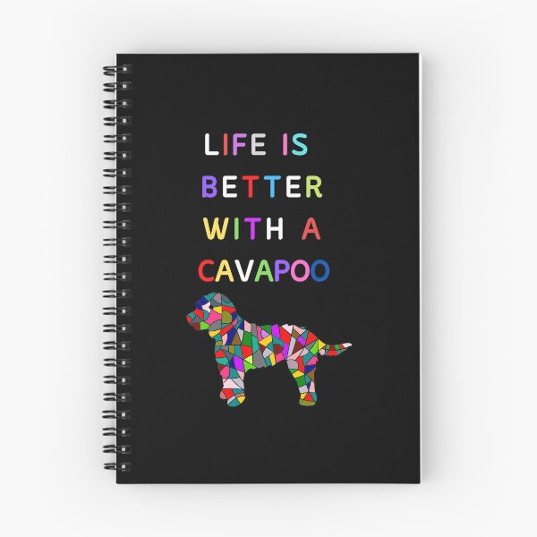 Item preview, Life is Better with a Cavapoo Colorful designed and sold by Dewlangrial.