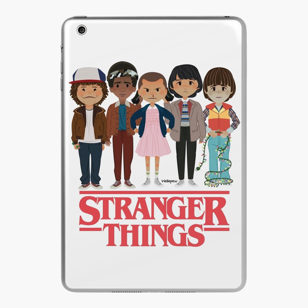 Stranger Things Crew  iPad Case & Skin for Sale by Weiliepew
