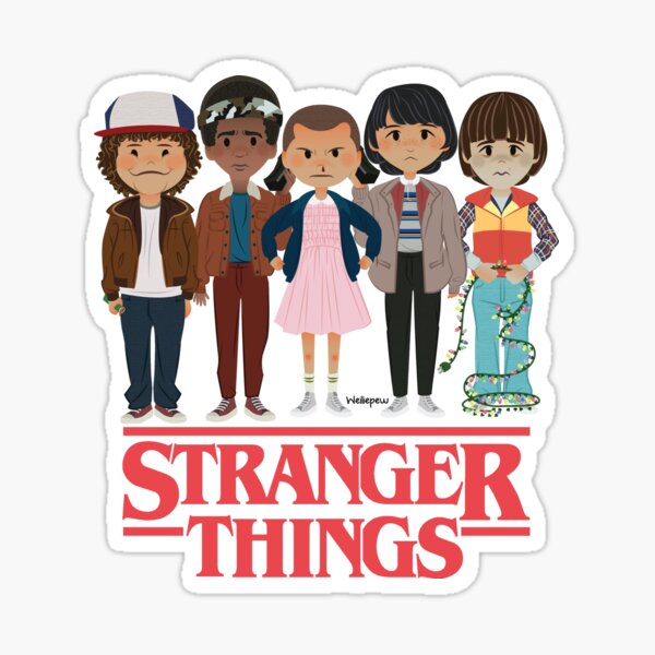 Item preview, Stranger Things Crew  designed and sold by Weiliepew.