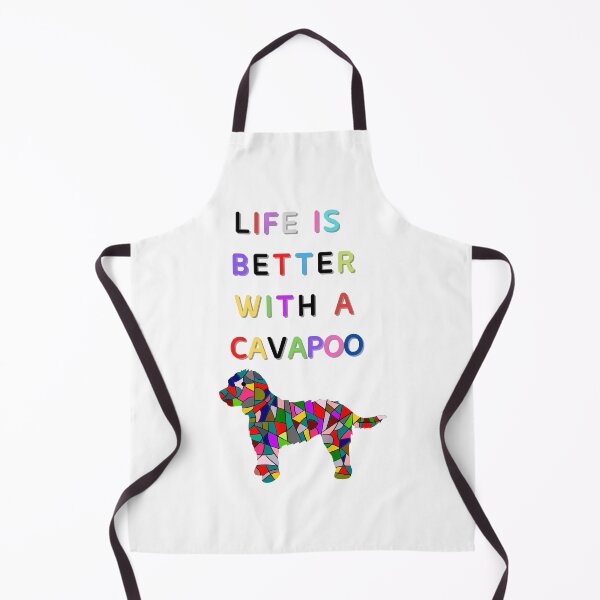 Item preview, Life is Better with a Cavapoo Colorful designed and sold by Dewlangrial.