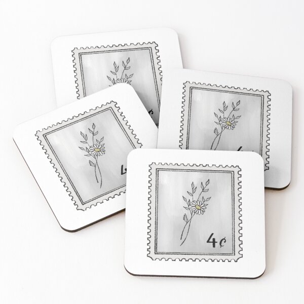 Artikelvorschau, April-Geburts-Blumen-Gänseblümchen-Stempel entworfen und verkauft von Zephyr-Studio.