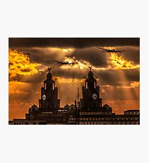 Warbirds and Liver Birds Photographic Print