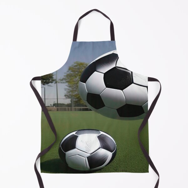 Item preview, Sports Dual Soccer Balls on Soccer Field designed and sold by deniselynnimage.