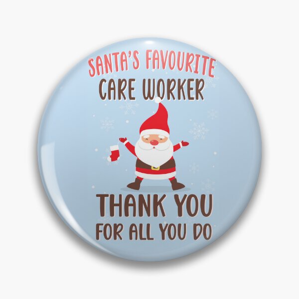 Item preview, Santa's Favourite Care Worker designed and sold by TaraGbear.