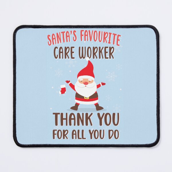 Item preview, Santa's Favourite Care Worker designed and sold by TaraGbear.