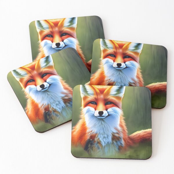 Item preview, Watercolor Fox design designed and sold by The Love Quill.