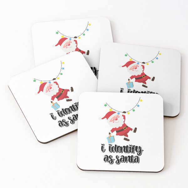 Item preview, I Identify As Santa Funny Christmas Pajamas For Dad X Mas designed and sold by nextneveldesign.