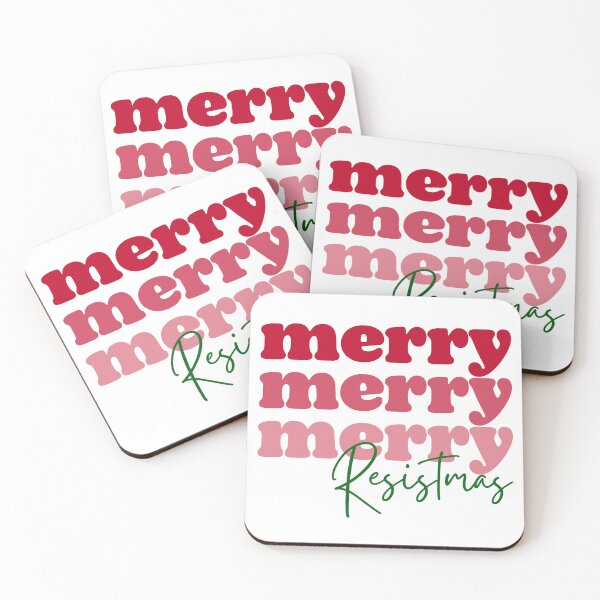 Item preview, MERRY RESISTMAS | FEMINIST CHRISTMAS QUOTE designed and sold by Festive Feminist.