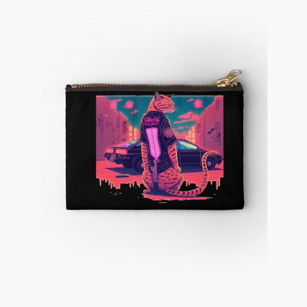 Item preview, Synthwave Cat 2 designed and sold by TheSamuraiCat.