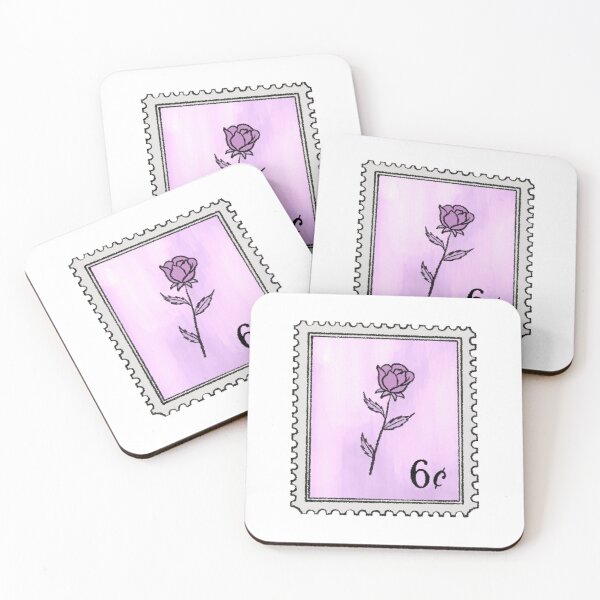 Item preview, June Birth Flower Rose Stamp designed and sold by Zephyr-Studio.