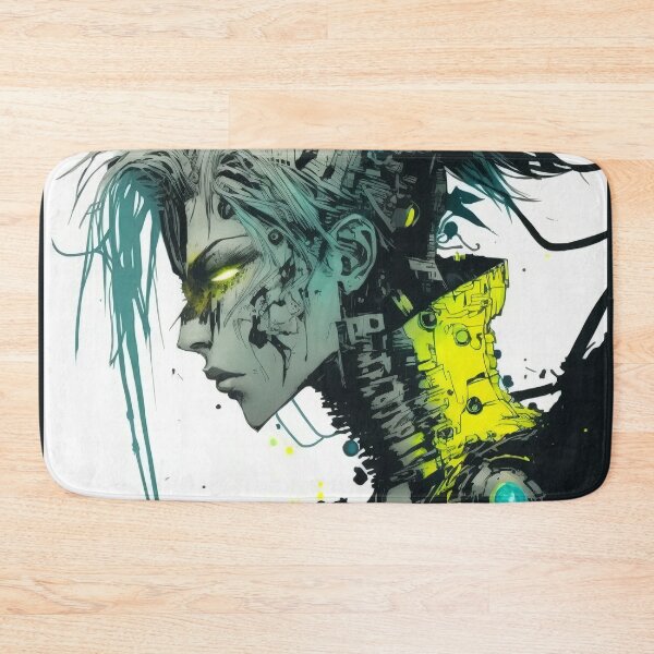 Item preview, Cyberpunk girl: Durga designed and sold by ai-miilk.